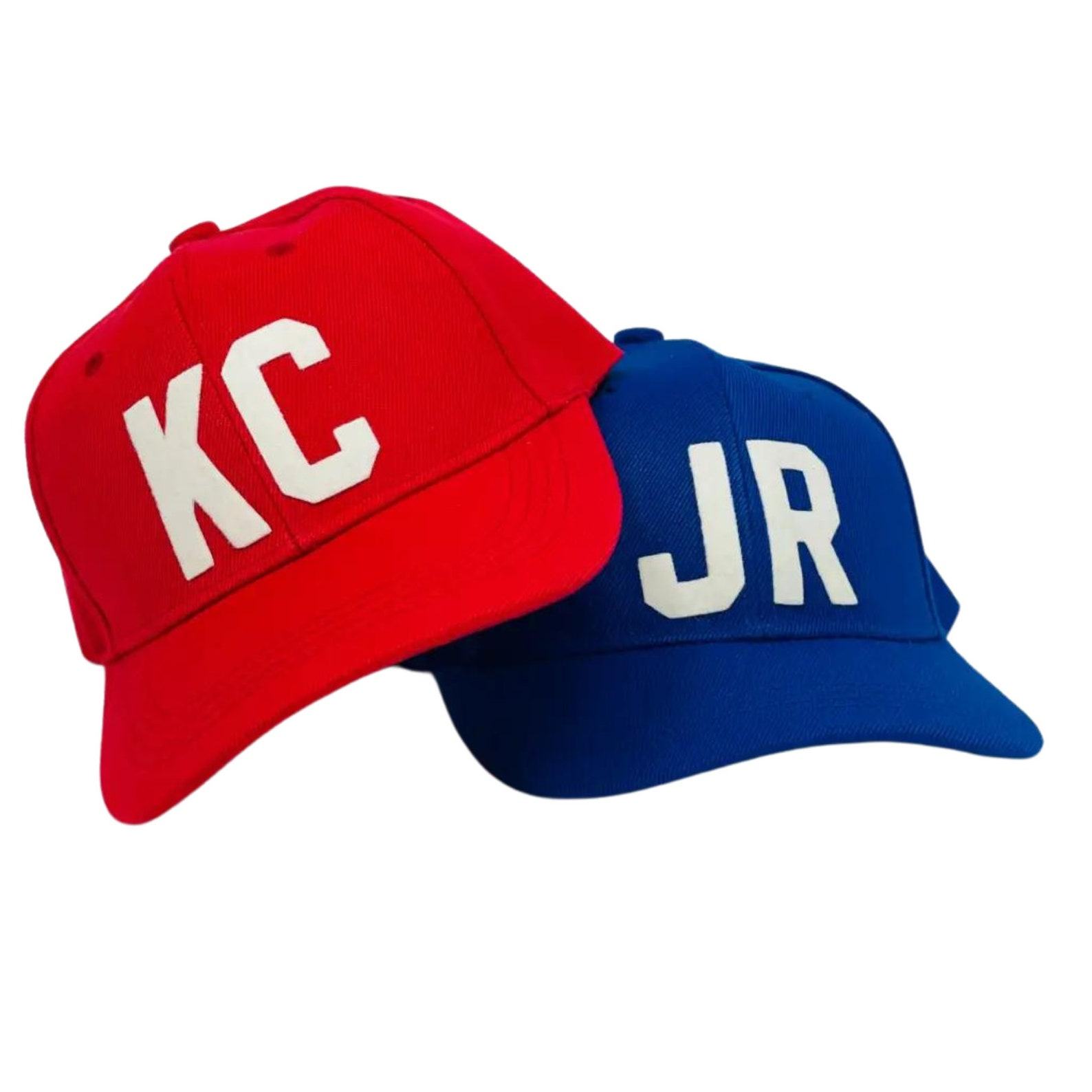 Personalized Toddler/Youth Baseball Cap Vintage Wool Initial Lettering