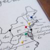 Personalized Travel Map of the United States Capture Your Unforgettable Journeys