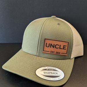 Personalized Uncle Hat Celebrate Your Special Bond with a Custom Snapback Cap