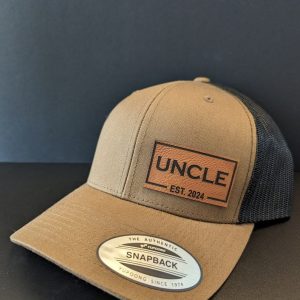 Personalized Uncle Hat Celebrate Your Special Bond with a Custom Snapback Cap