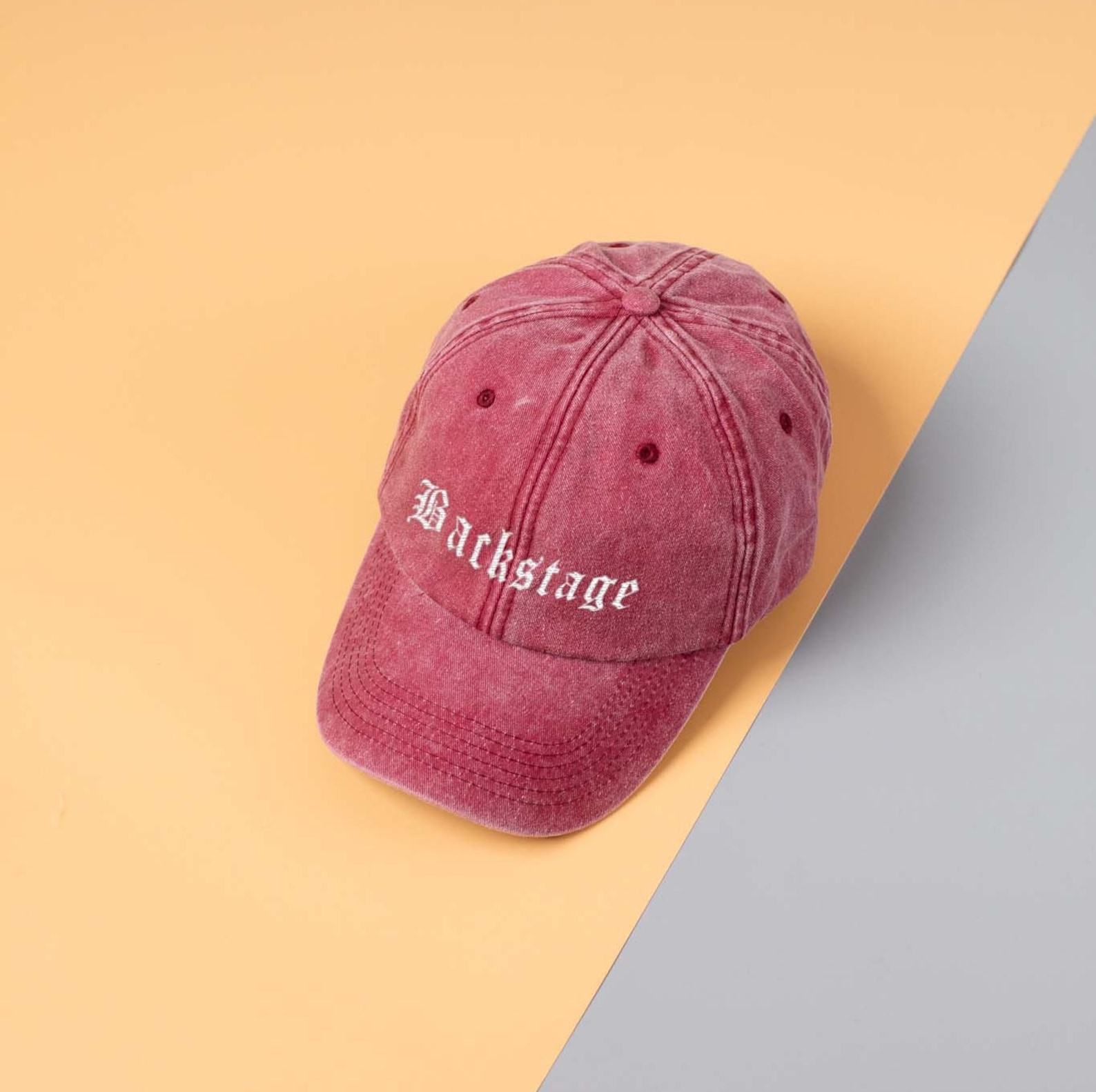 Personalized Vintage Cap Embroidered Text, UK-Made | Cotton Snapback, Dad Hat, Summer Hat, Baseball Cap | Unique Item for Him or Her