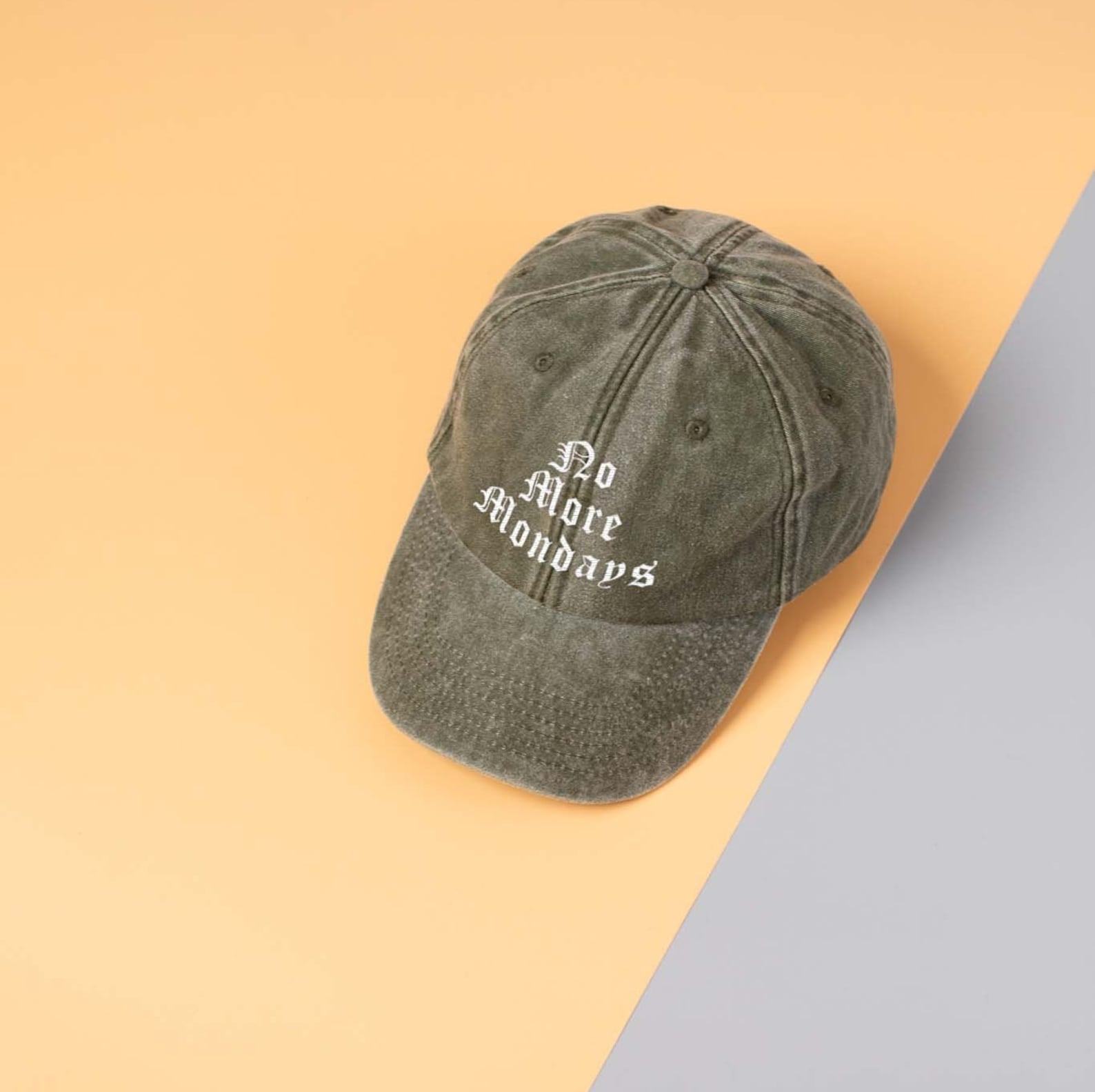 Personalized Vintage Cap Embroidered Text, UK-Made | Cotton Snapback, Dad Hat, Summer Hat, Baseball Cap | Unique Item for Him or Her