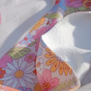 Personalized Vintage Floral Baby Blanket A Cherished Keepsake for Your Little Princess