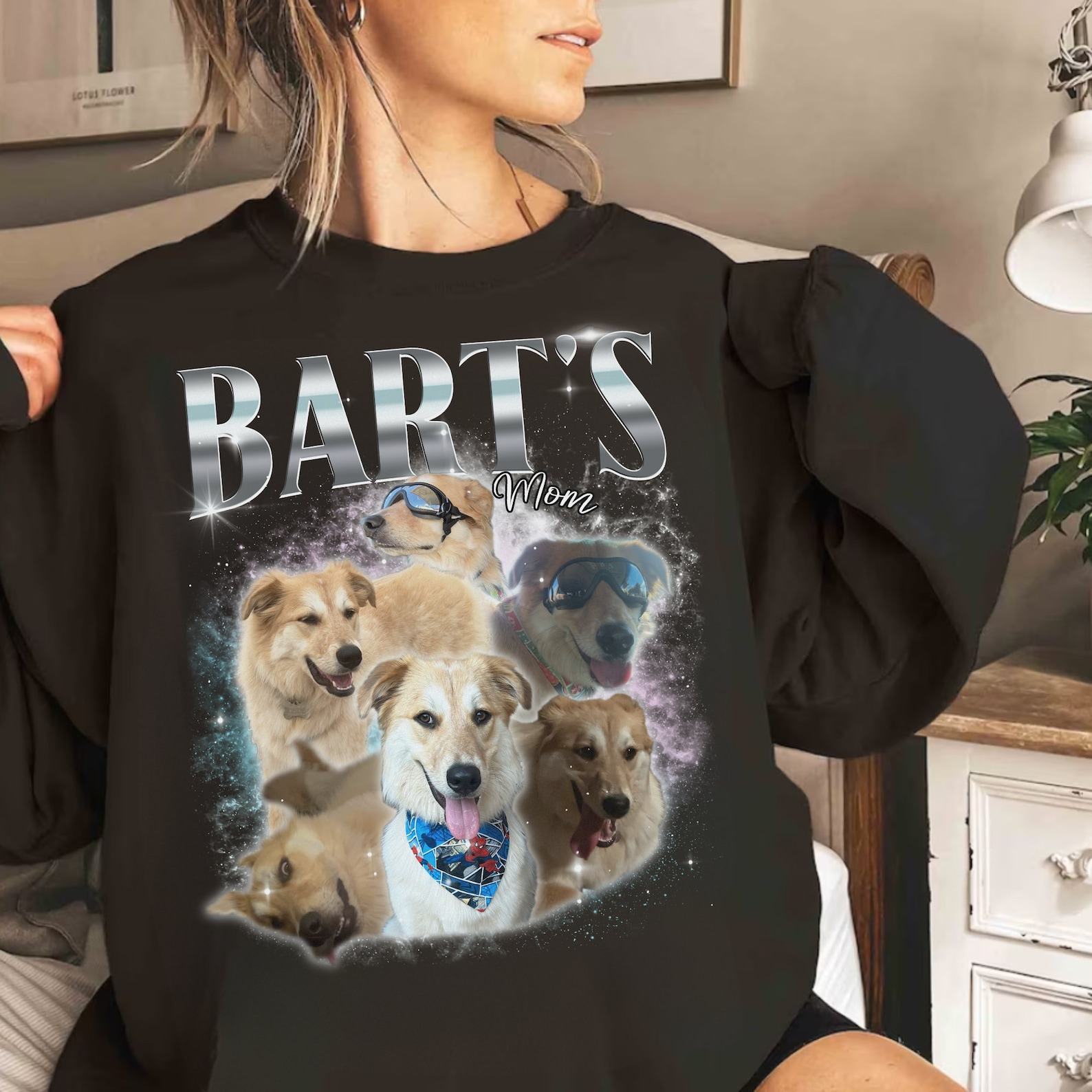 Personalized Vintage Pet Portrait T-Shirt Capture Your Furry Friend’s Unique Style