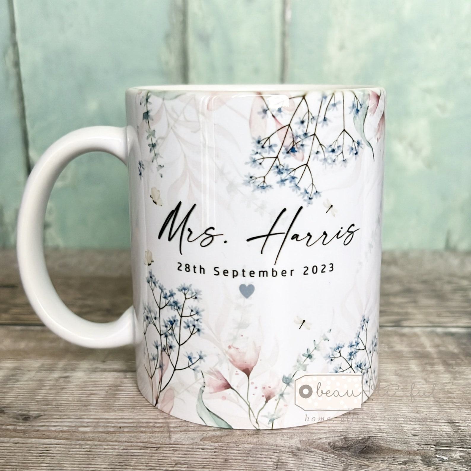 Personalized Wedding Keepsake Celebrate Your Special Day with a Unique Mr. & Mrs. Item