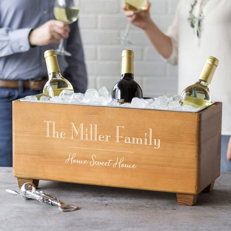 Personalized Wine Items The Interesting  Housewarming, New Home, or Realtor Item