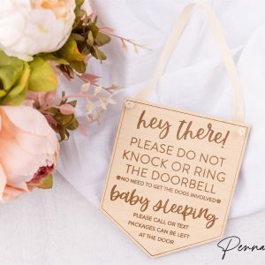 Personalized Wooden Door Sign Enhance Your Home’s Entrance with Custom Messages