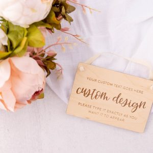 Personalized Wooden Door Sign Enhance Your Home’s Entrance with Custom Messages