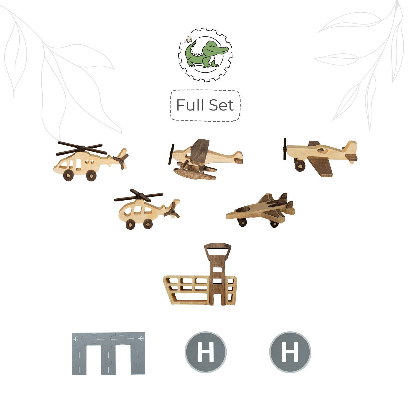 Personalized Wooden Helicopter Toy A Unique Item for Little Adventurers