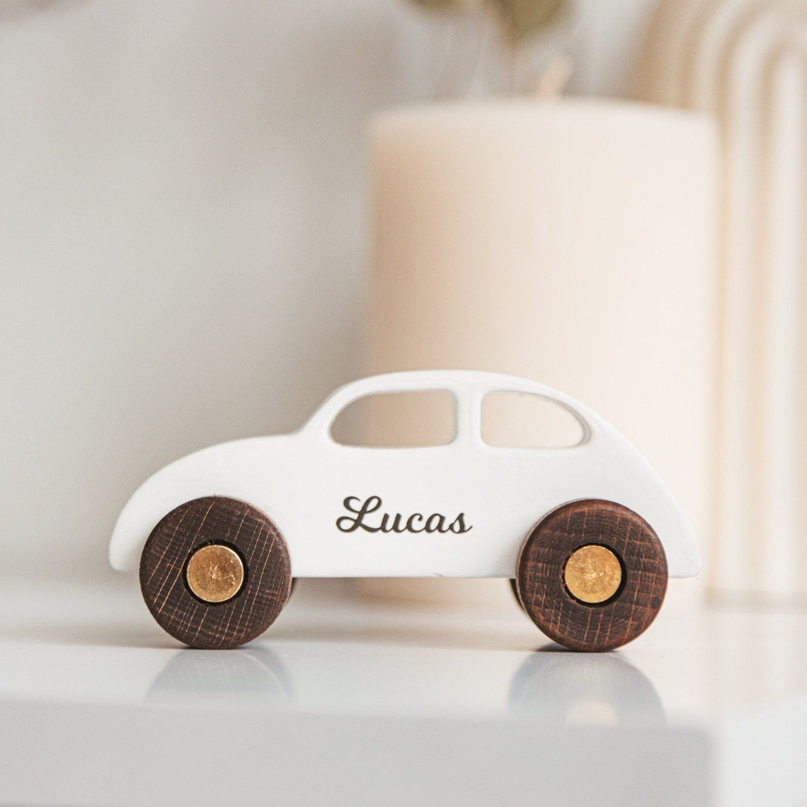 Personalized Wooden Jeep – 1st Birthday & Christmas Present for Baby Boy | 26 Designs
