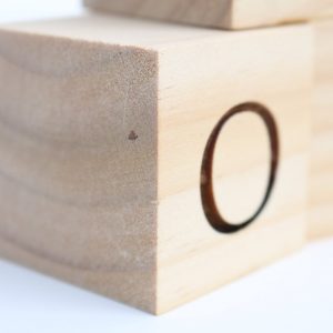 Personalized Wooden Name Blocks Custom Nursery Decor for Your Little One