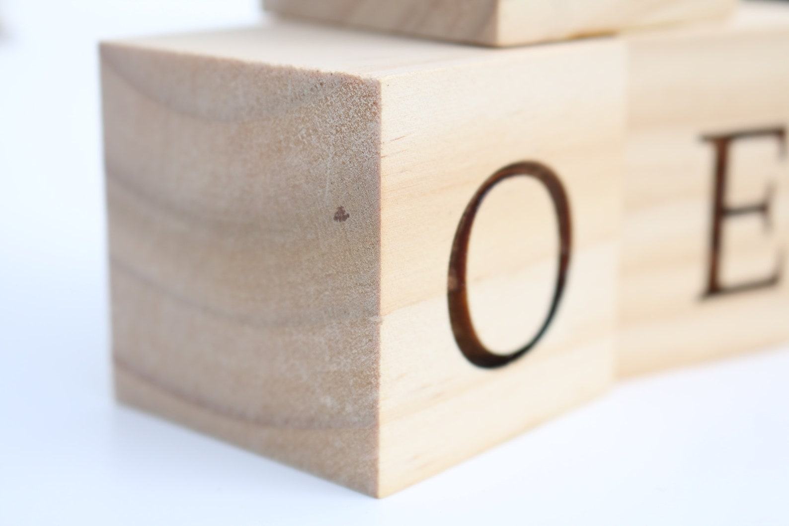 Personalized Wooden Name Blocks Custom Nursery Decor for Your Little One - Image 5