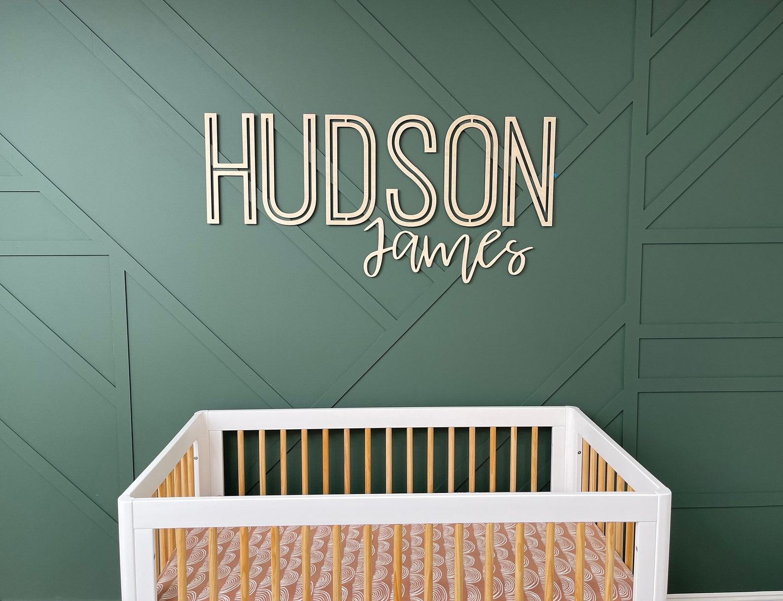 Personalized Wooden Name Cutouts Adorn Your Nursery with Unique Wall Art - Image 2