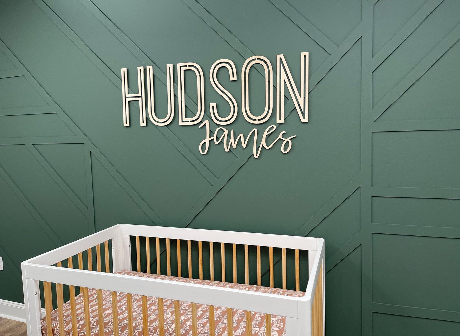 Personalized Wooden Name Cutouts Adorn Your Nursery with Unique Wall Art - Image 4