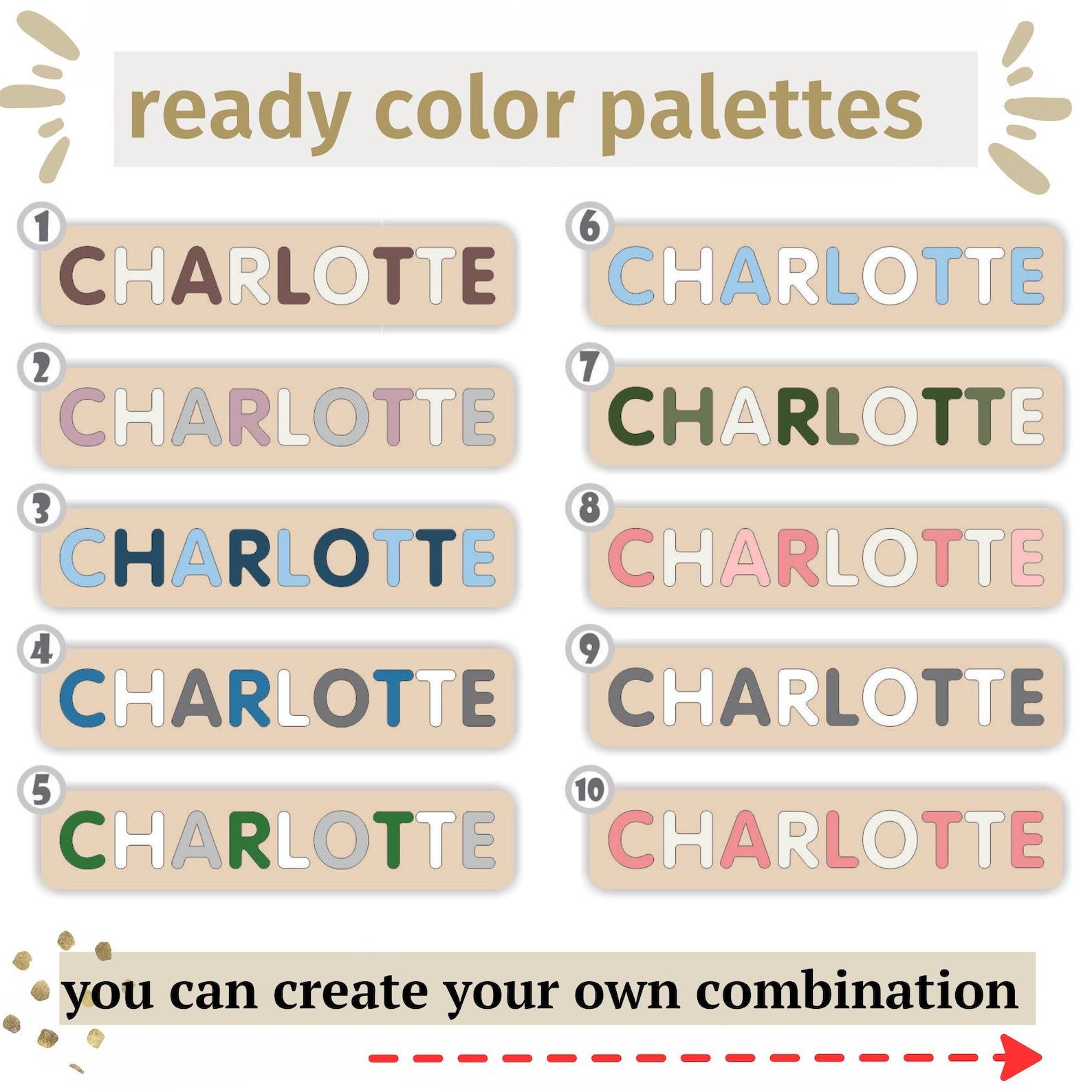 Personalized Wooden Name Puzzle A Cherished Keepsake for Your Little One’s Journey