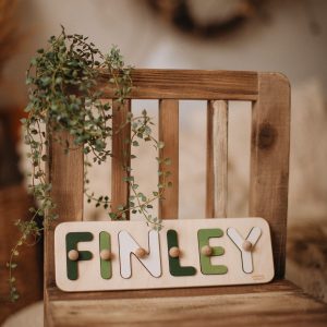 Personalized Wooden Name Puzzle A Cherished Keepsake for Your Little One’s Journey