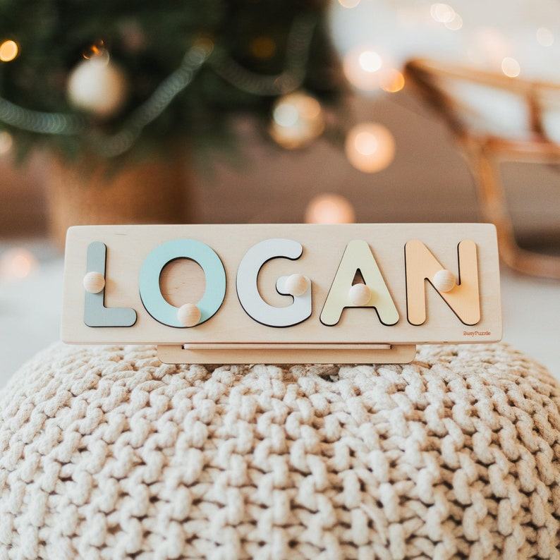 Personalized Wooden Name Puzzle A Unique and Educational Item for Kids