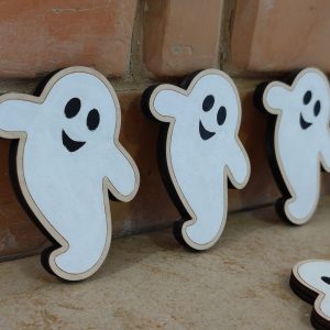 Personalized Wooden Name Puzzle for Halloween Spooky Fun for Little Trick-or-Treaters