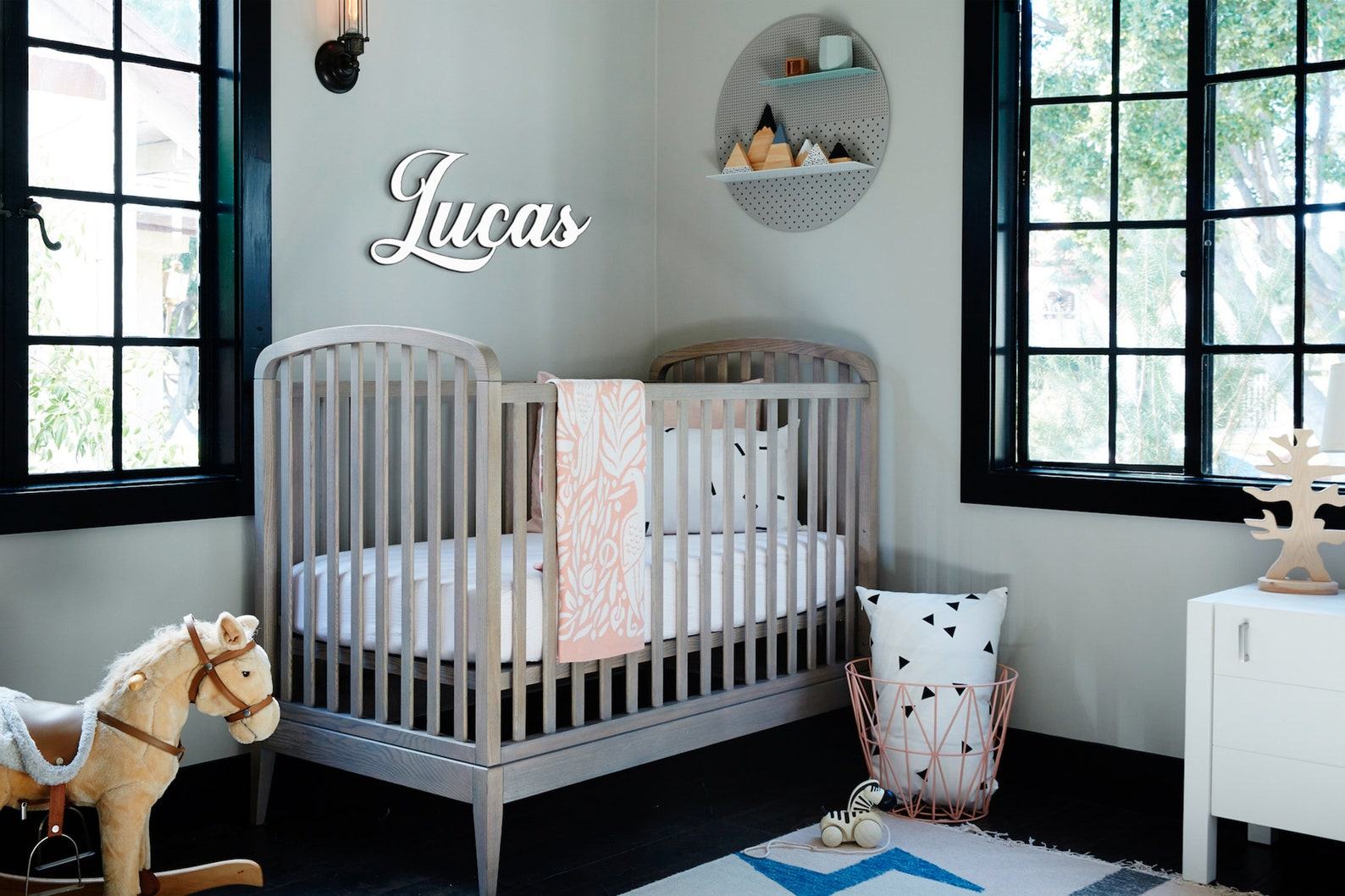 Personalized Wooden Name Sign Unique Nursery Decor for Your Little One’s Special Space - Image 4