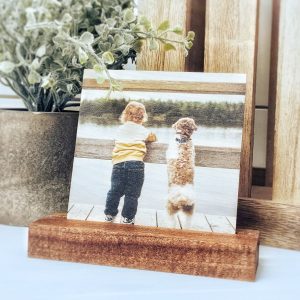 Personalized Wooden Photo Display Capture Memories with a Unique Picture Frame