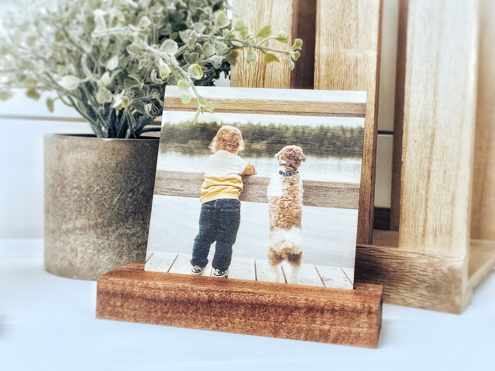 Personalized Wooden Photo Display Capture Memories with a Unique Picture Frame - Image 3