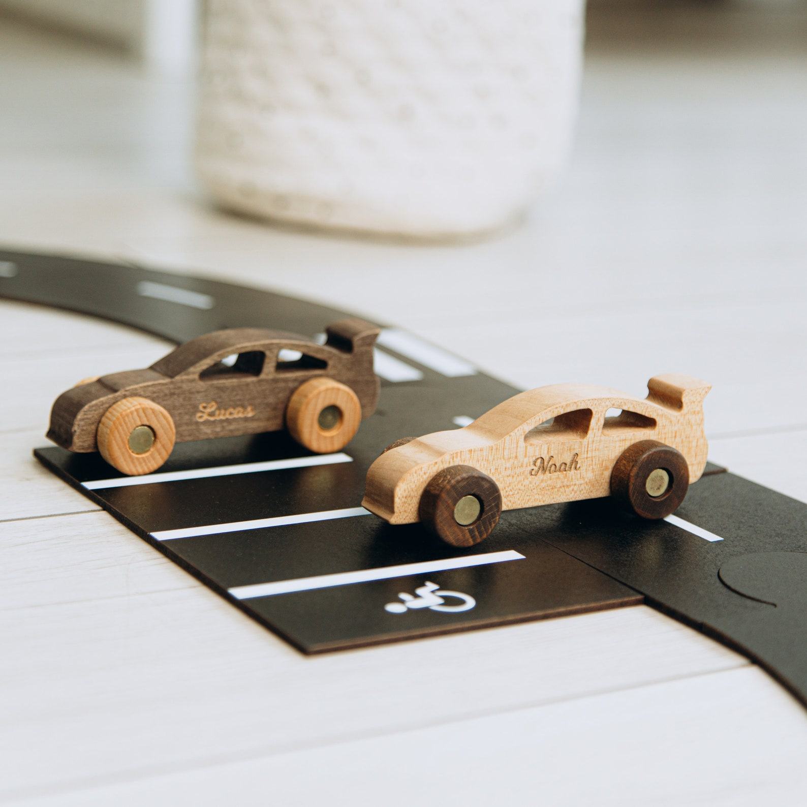 Personalized Wooden Toy Car – First Birthday Present, Custom Name Keepsake for Toddlers