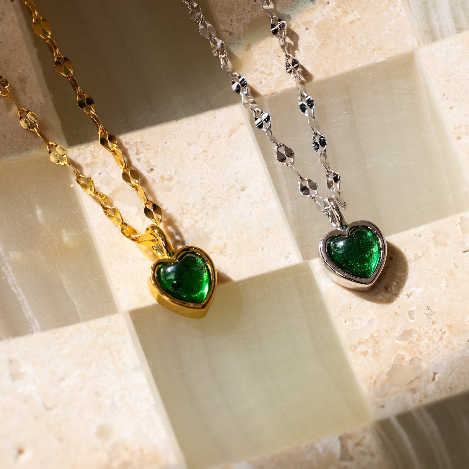 Petite Jade Heart Necklace A Timeless Treasure for Your Loved One