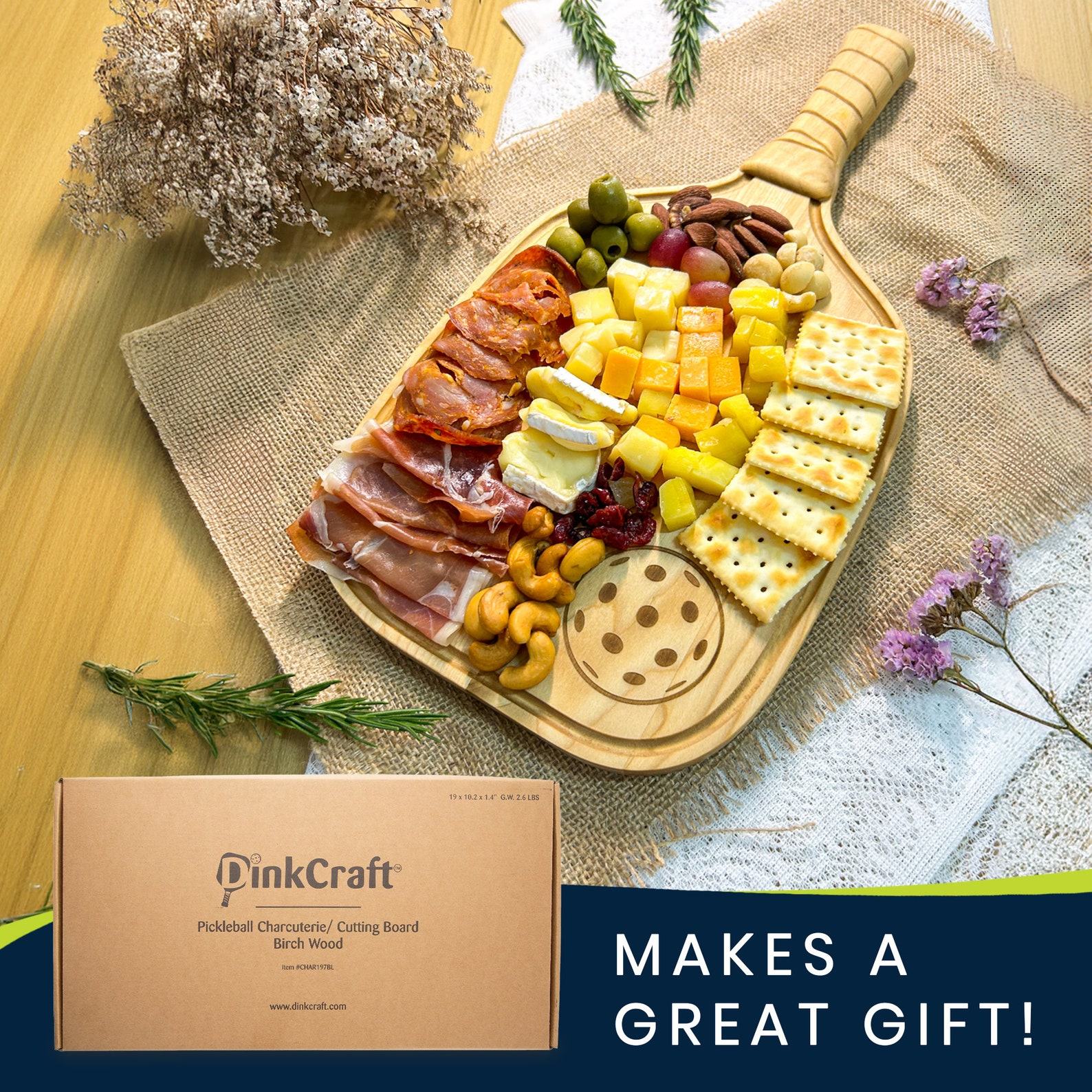 Pickleball Perfection Personalized Charcuterie Board for the Ultimate Pickleball Enthusiast
