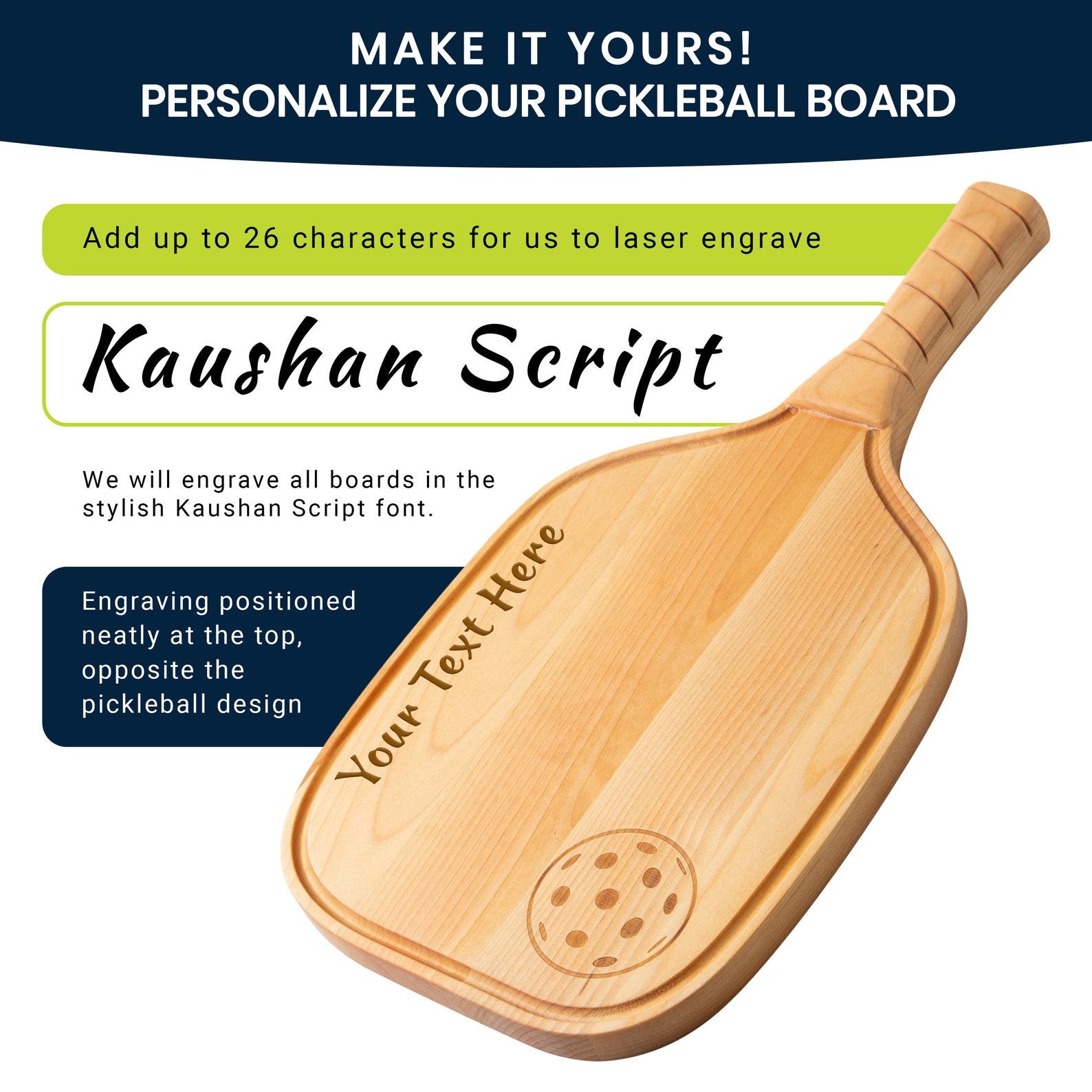 Pickleball Perfection Personalized Charcuterie Board for the Ultimate Pickleball Enthusiast
