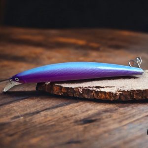 Pike’s Nemesis “Purple River” Handcrafted Jerkbait for Unstoppable Fishing