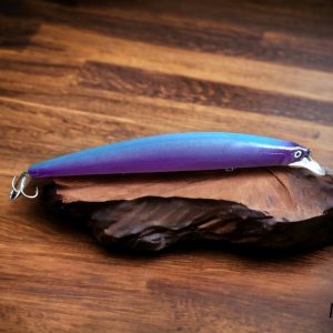 Pike’s Nemesis “Purple River” Handcrafted Jerkbait for Unstoppable Fishing