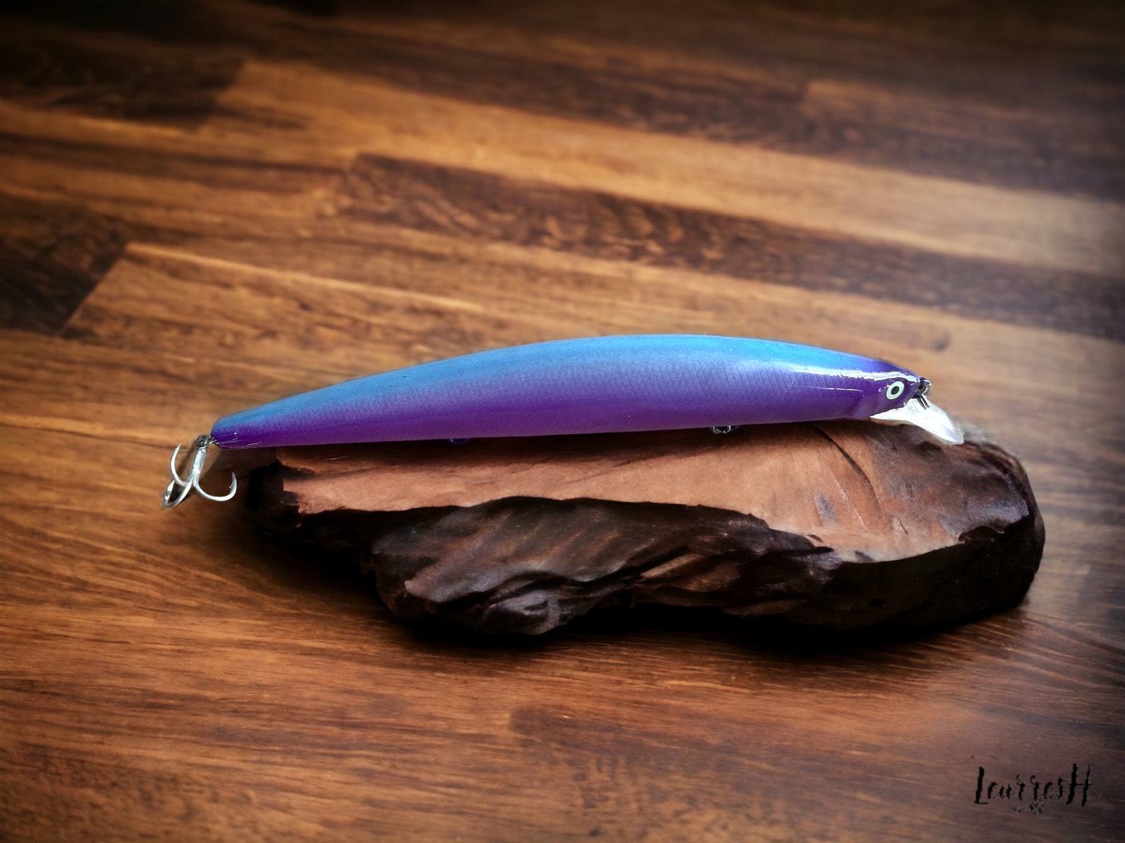 Pike’s Nemesis “Purple River” Handcrafted Jerkbait for Unstoppable Fishing - Image 4