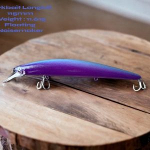 Pike’s Nemesis “Purple River” Handcrafted Jerkbait for Unstoppable Fishing