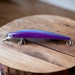 Pike’s Nemesis “Purple River” Handcrafted Jerkbait for Unstoppable Fishing
