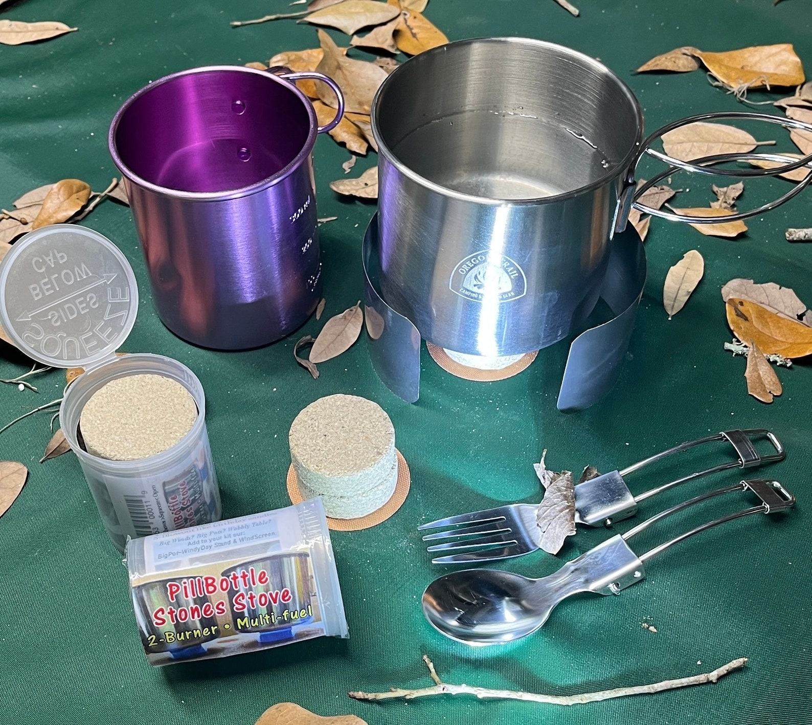 PillBottle Stones Stove The Ultimate Backpacking Stove for Fast, Spill-Proof Cooking - Image 5