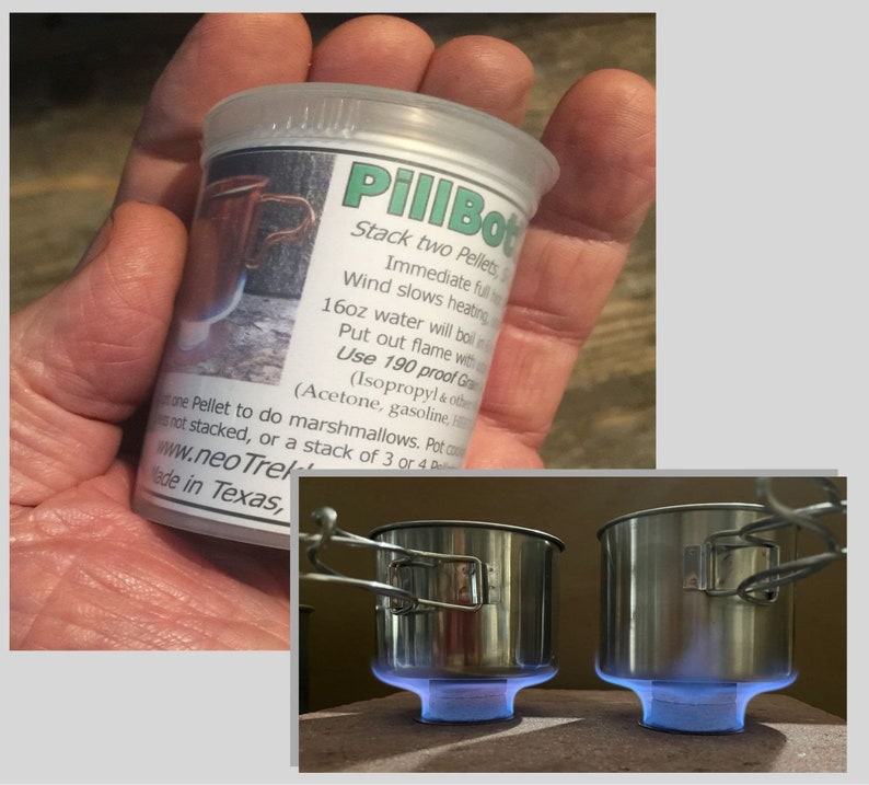 PillBottle Stones Stove The Ultimate Backpacking Stove for Fast, Spill-Proof Cooking