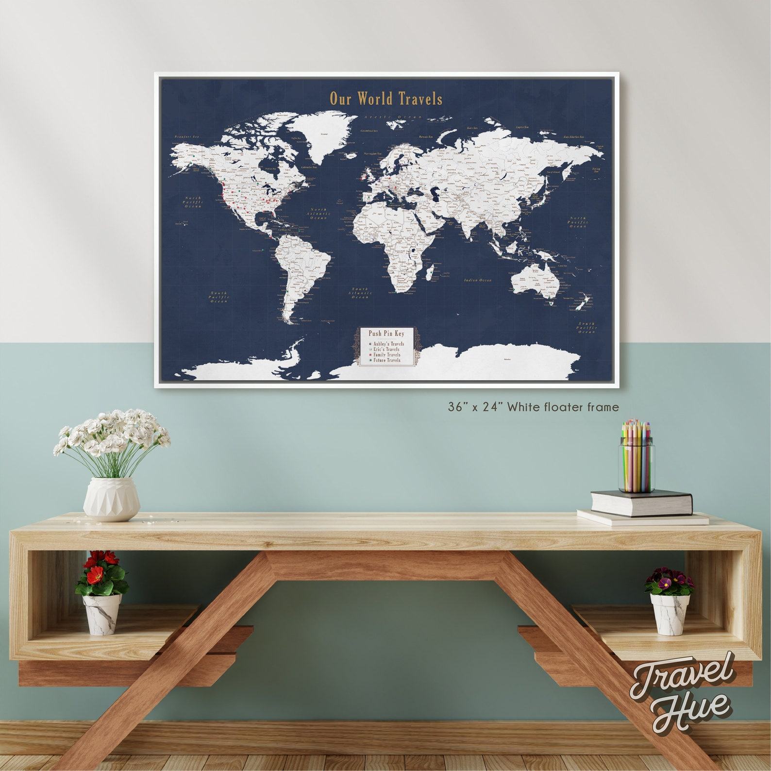 Pin the World Your Personalized Travel Adventure Map