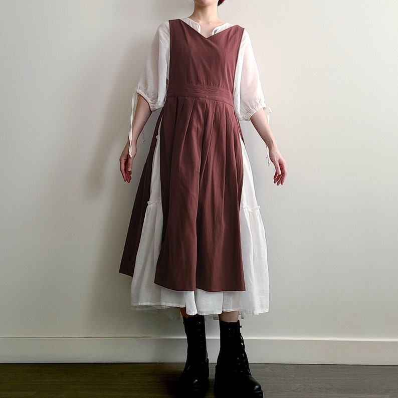 Plus Size Pinafore Apron The Ultimate Viking Apron Dress for Halloween and Beyond