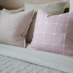 Plush Comfort Rosie Baby Pink Cushion for Sweet Dreams and Cozy Moments