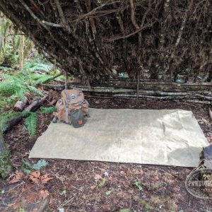 PNWBUSHCRAFT Waxed Canvas XL Groundcloth Your Ultimate Outdoor Protection