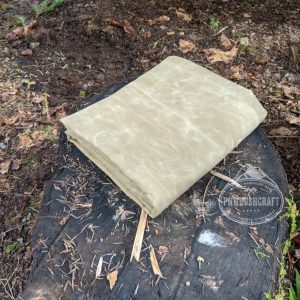 PNWBUSHCRAFT Waxed Canvas XL Groundcloth Your Ultimate Outdoor Protection