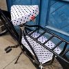 Polka Dot Saddle Cover Waterproof Protection for Your Ride