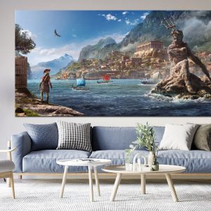 Poseidon’s Divine Canvas Immerse Yourself in the Realm of Greek Mythology