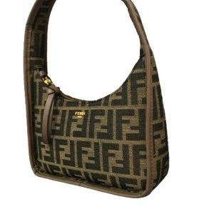 Pre-Loved Fendi Monogram Shoulder/Handcarry Bag for Women in Small Size Timeless Elegance and Sophistication