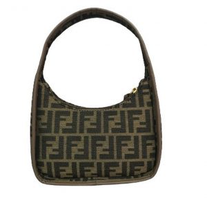 Pre-Loved Fendi Monogram Shoulder/Handcarry Bag for Women in Small Size Timeless Elegance and Sophistication