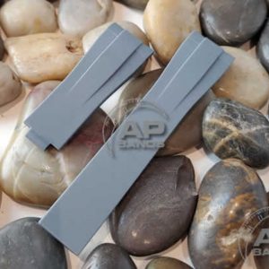 Premium 20mm Curved End Rubber Watch Strap for Rolex Watches in 10 Vibrant Colors