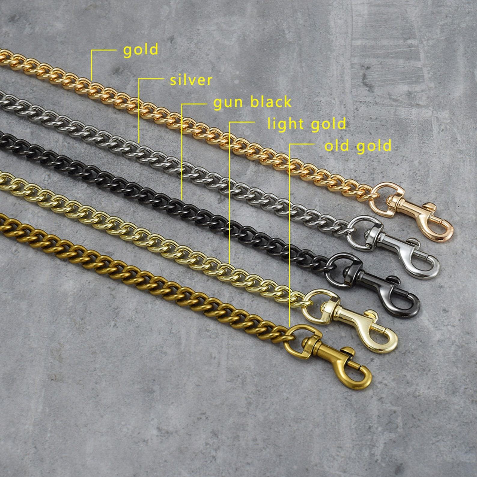 Premium 9mm PU Leather Purse Chain Strap Elevate Your Handbag with Style and Durability