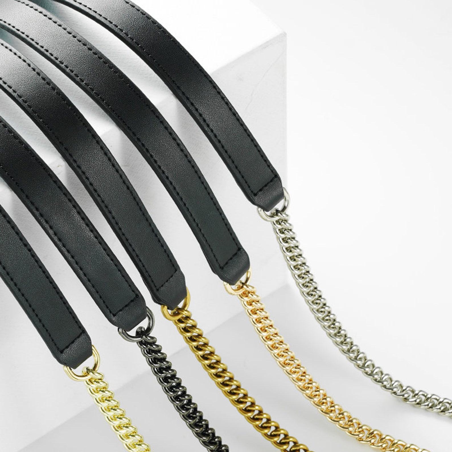 Premium 9mm PU Leather Purse Chain Strap Elevate Your Handbag with Style and Durability