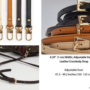 Premium Adjustable Leather Bag Strap Elevate Your Designer Purse with Style and Comfort