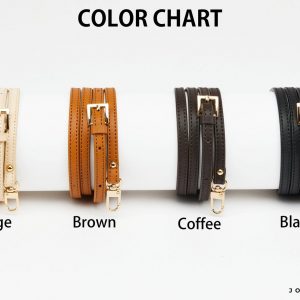 Premium Adjustable Leather Bag Strap Elevate Your Designer Purse with Style and Comfort